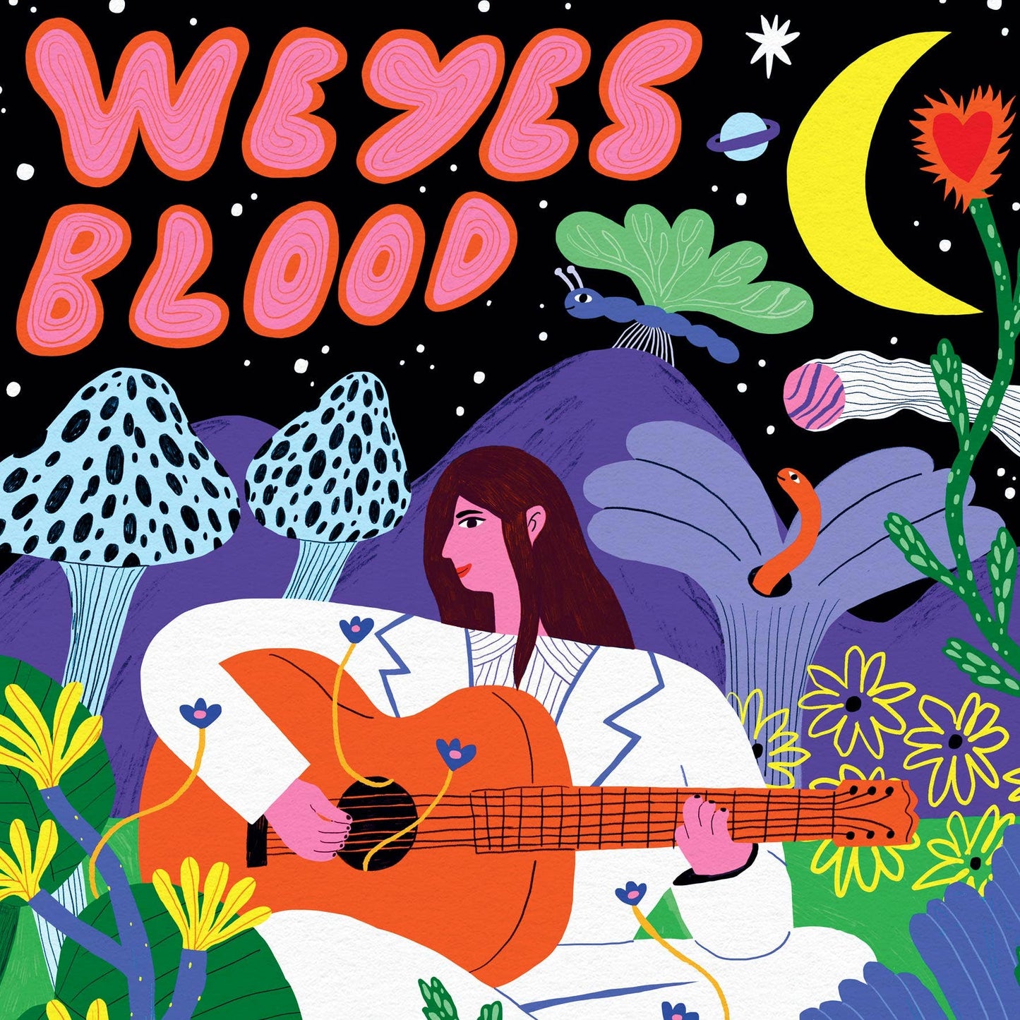 Dans Les Dents - Affiche / Poster 30X40 CM - WEYES BLOOD - AFF103