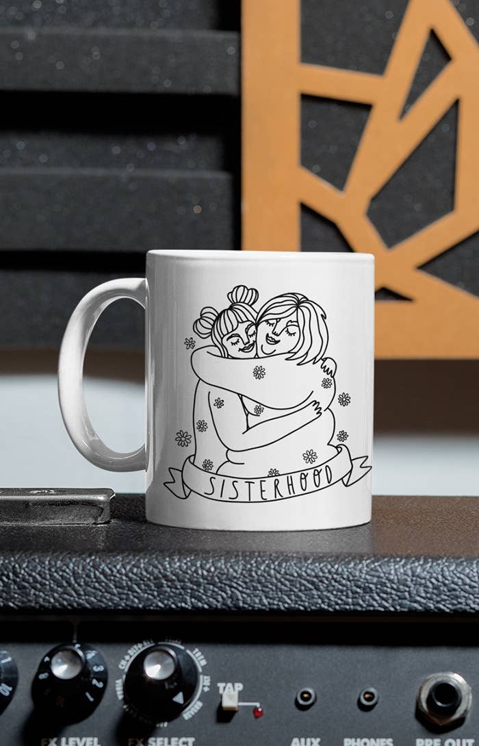 Chiaralascura - Mug féministe - Sisterhood