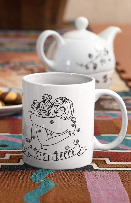 Chiaralascura - Mug féministe - Sisterhood