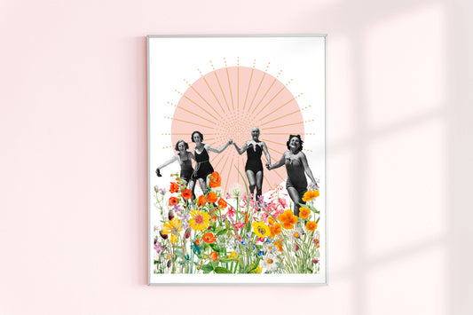 Flora Florae - Poster Girlfriends: 30x40cm