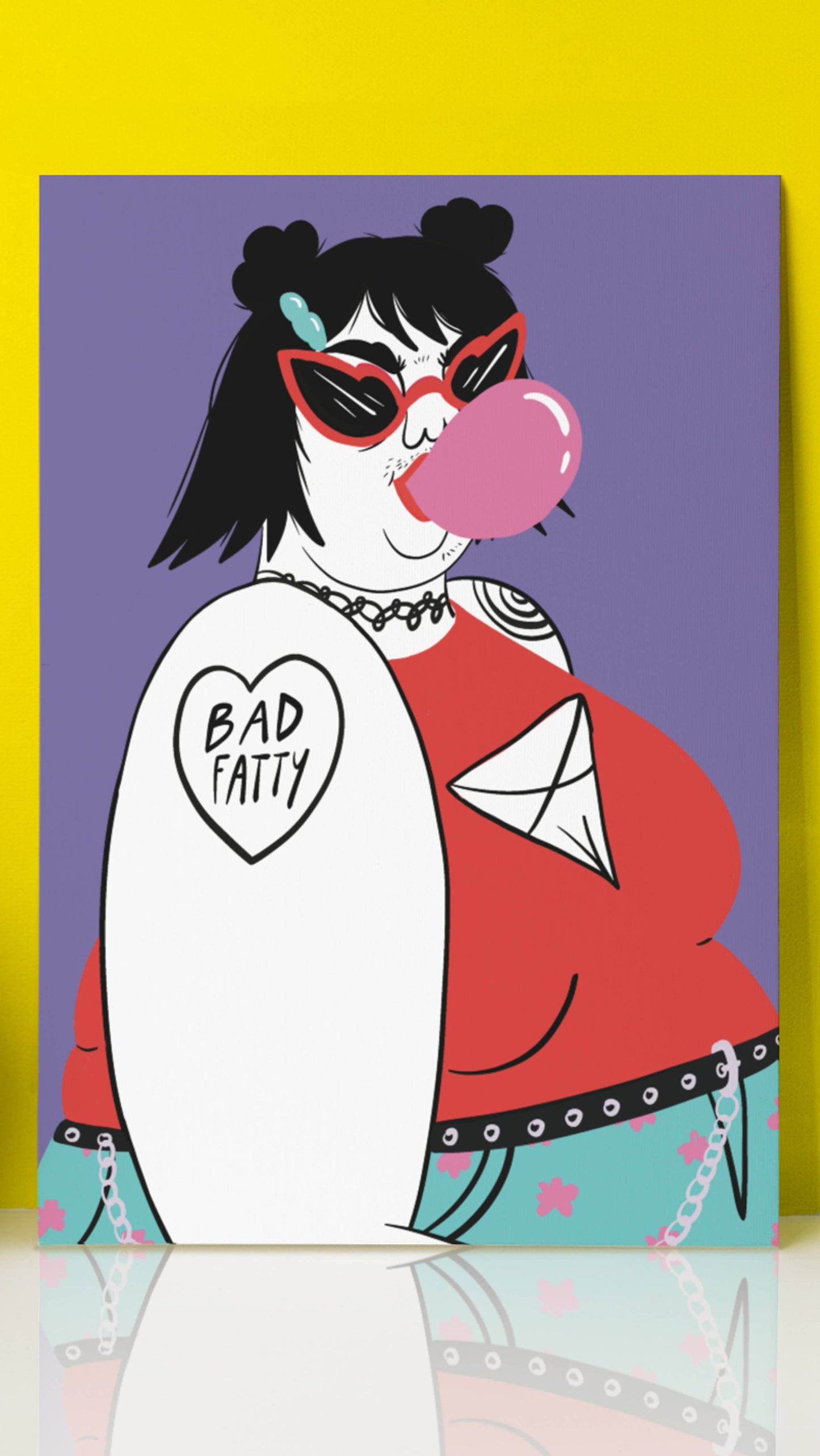 Chiaralascura - Bad Fatty - Affiche: A3