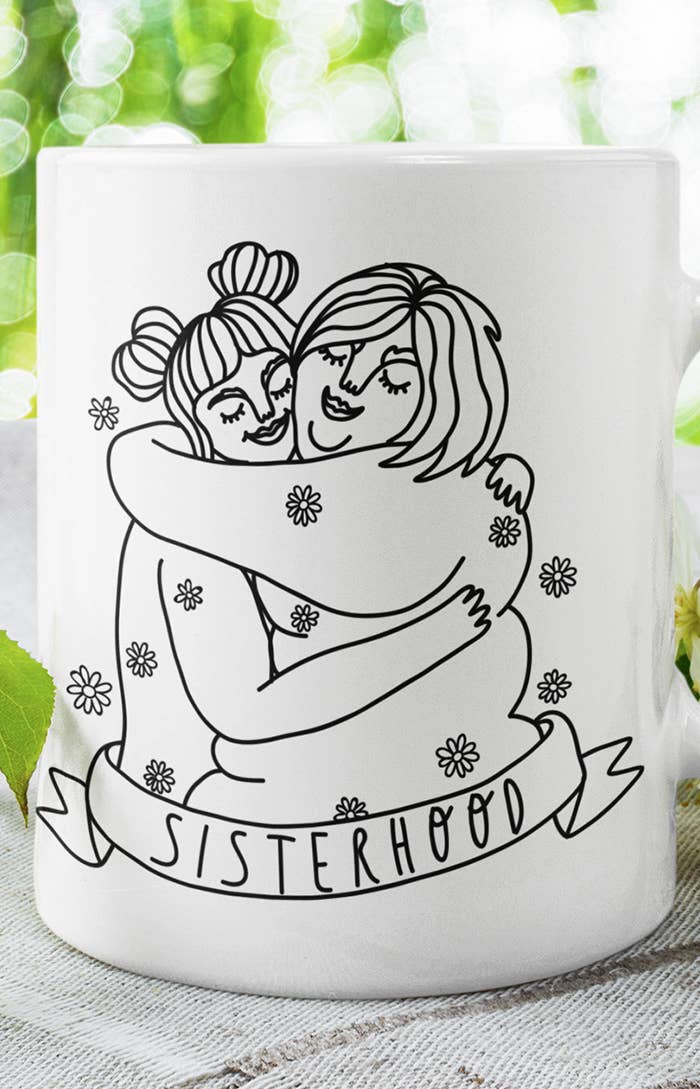 Chiaralascura - Mug féministe - Sisterhood