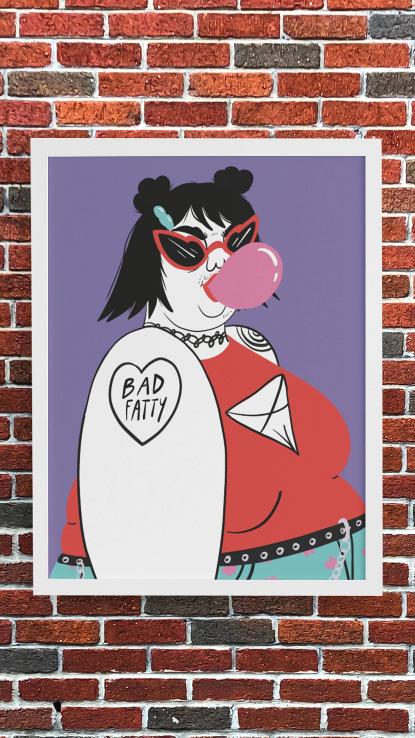 Chiaralascura - Bad Fatty - Affiche: A3