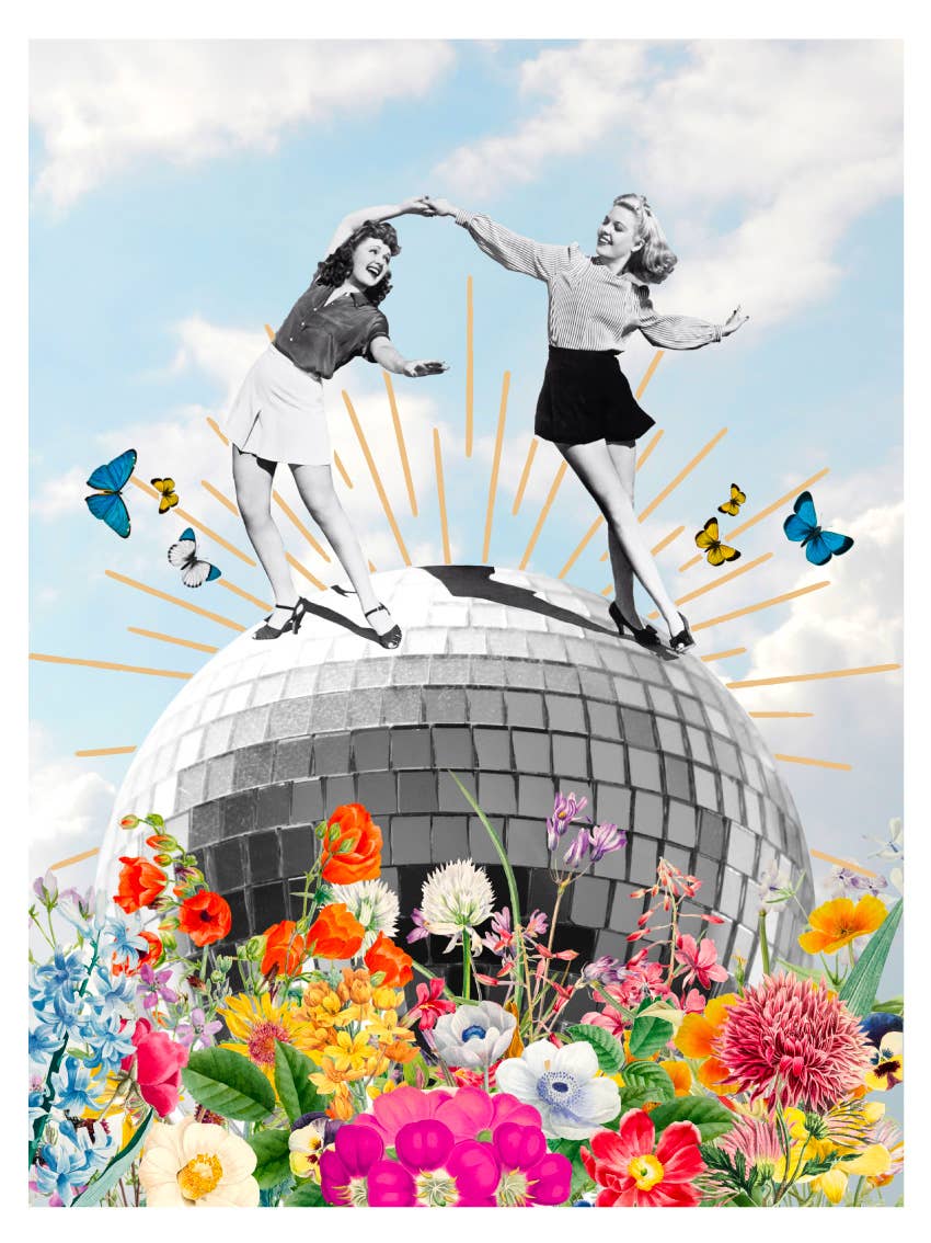 Flora Florae - Poster Let's dance: 30x40cm