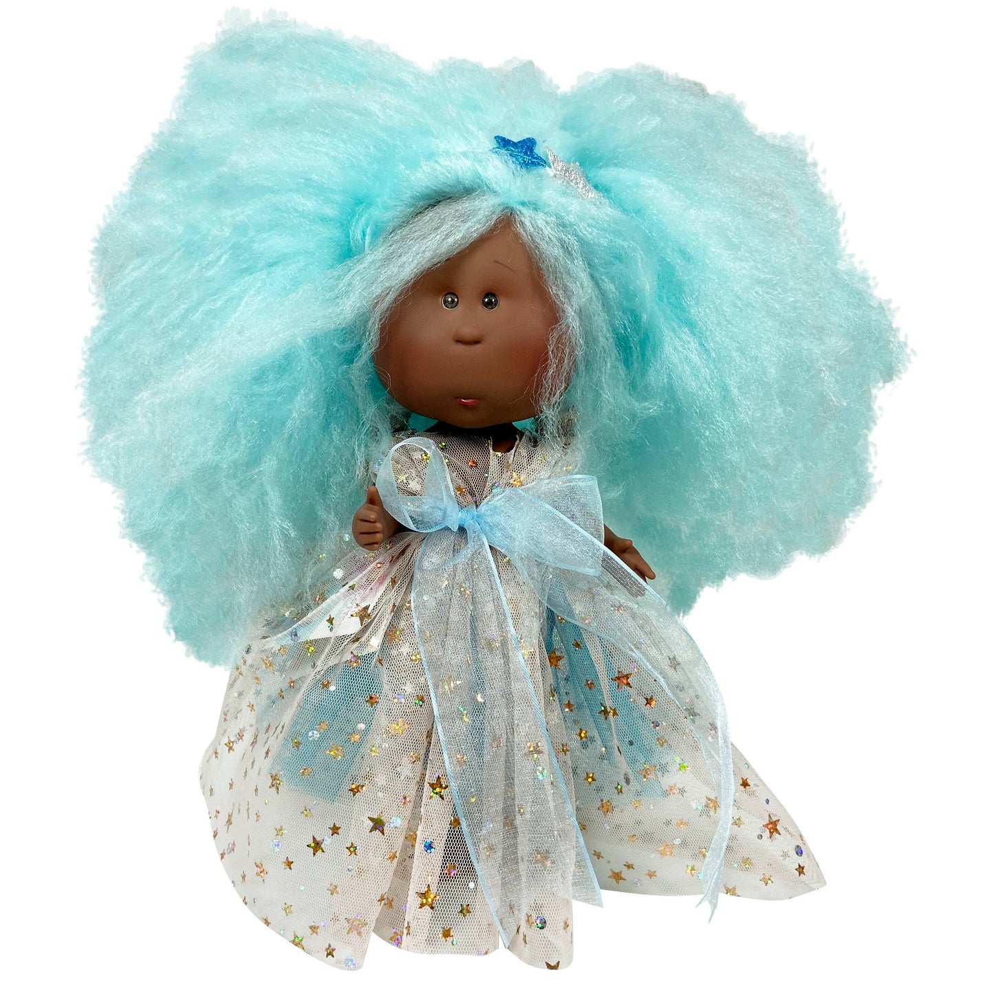 Nines Artesanals d'Onil Dolls - POUPÉE EN FORME DE BARBE À PAPA MIA MULATA: NORMAL