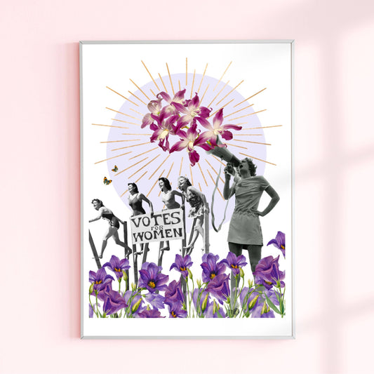 Flora Florae - Poster Droits des femmes: 30x40cm