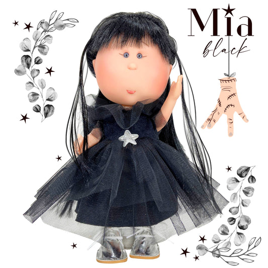 Nines Artesanals d'Onil Dolls - ÉDITION SPÉCIALE MIA BLACK DOLL: NORMAL